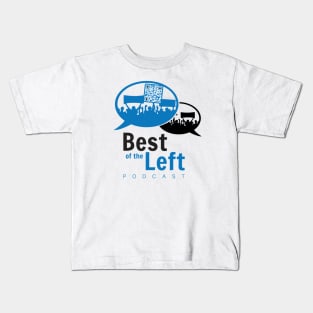 Best of the Left Logo (Vertical) Kids T-Shirt